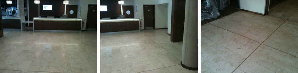 Hotel Reception Anti Slip Limestone Flooring